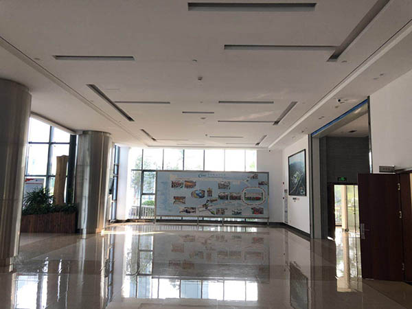 中子源黨建活動展廳改造前 中子源黨建活動展廳改造前