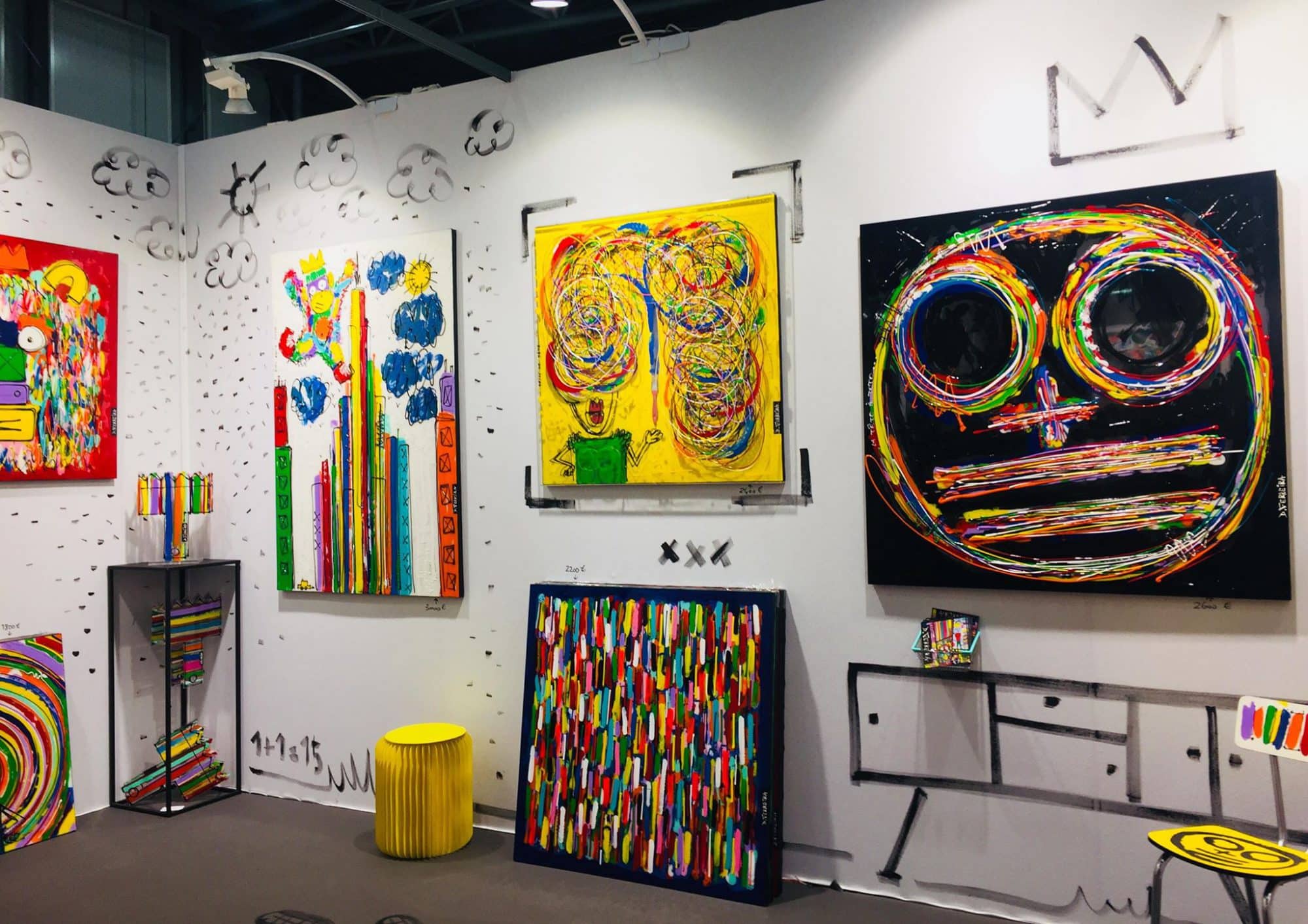 巴黎當代藝術(shù)博覽會，art3f，藝術(shù)展會現(xiàn)場